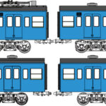 トラムウェイ TW-103SB「国鉄103系低運転台・非ユニット窓・非冷房車、青22号動力付基本4両セットB」