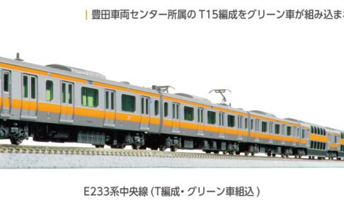 KATO カトー (N) 10-2077 E233系中央線（T編成・グリーン車組込） 基本セット（3両）