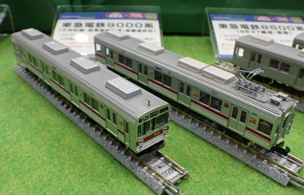 GREENMAX グリーンマックス グリーンマックス (N) 50821 東急電鉄9000系（大井町線・赤帯復刻編成・車番選択式）5両編成セット（動力付き）