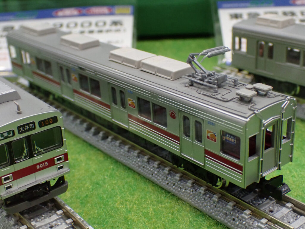 GREENMAX グリーンマックス グリーンマックス (N) 50821 東急電鉄9000系（大井町線・赤帯復刻編成・車番選択式）5両編成セット（動力付き）