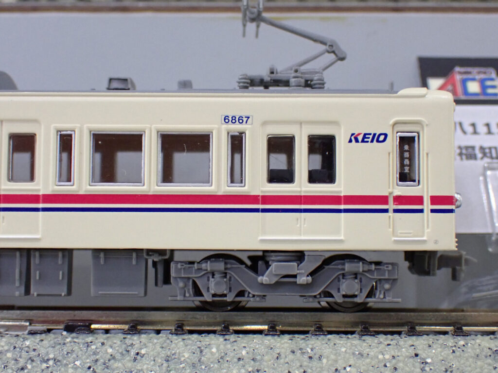 MICROACE マイクロエース A7062 京王6000系 6417F 新塗装 シングルアームパンタグラフ 2両セット