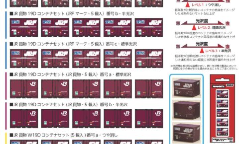 【ポポンデッタ】19Dコンテナ 製品化