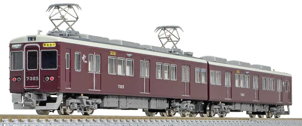 gm-32094 GREENMAX グリーンマックス 阪急7300系 （京都線・車番選択式）増結用先頭車2両セット（動力無し）