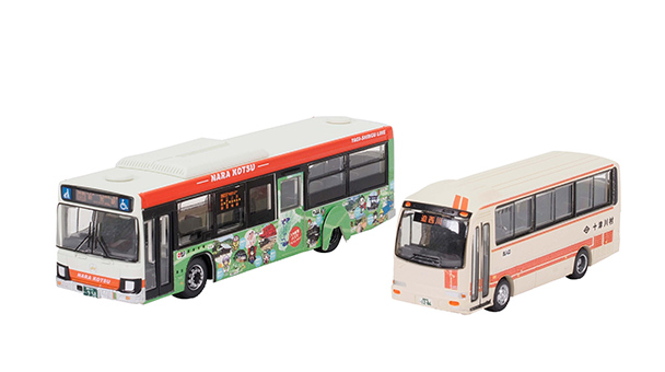 ジオコレ バスコレクション バスコレで行こう23 奈良交通八木新宮特急バス・十津川村営バス2台セット