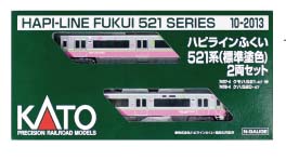 KATO】ハピラインふくい521系（標準塗色）2025年11月発売 | モケイテツ