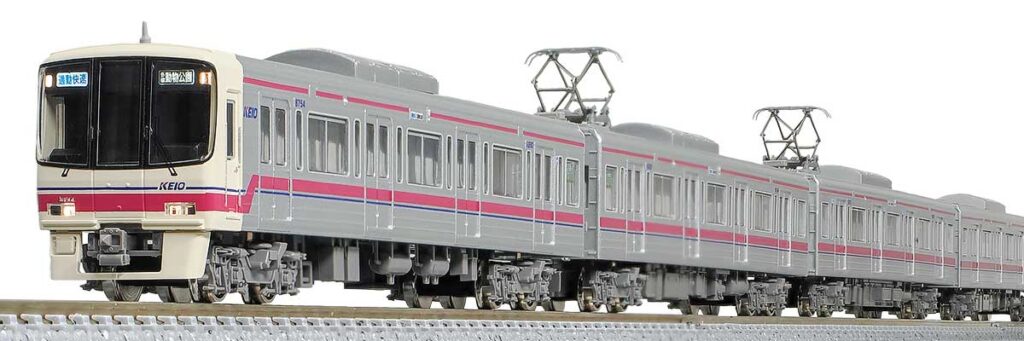 gm-32098 GREENMAX グリーンマックス 京王8000系（分割編成・車番選択式）基本6両編成セット（動力付き）