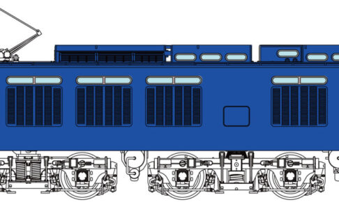 トラムウェイ TW-EF64W EF64-0代1次車国鉄標準色（ツララヨケ撤去後）