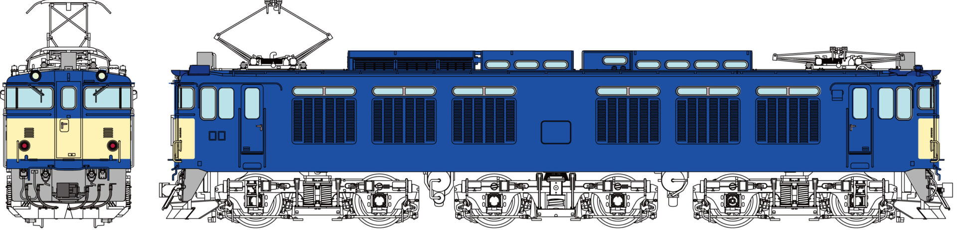 トラムウェイ TW-EF64Y EF64-0代4次車国鉄標準色