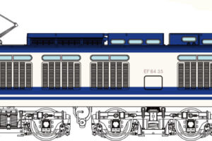 トラムウェイ TW-EF64Z EF6435ユーロライナー色