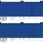 トラムウェイ TW-MN44D マニ44•青15号塗装 2両セット