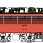 トラムウェイ TW-EF80-02 EF80-1次型客車用庇なし