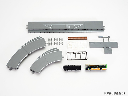 ザ•バスコレクション】バスコレ走行システム基本セット いすゞ エルガ