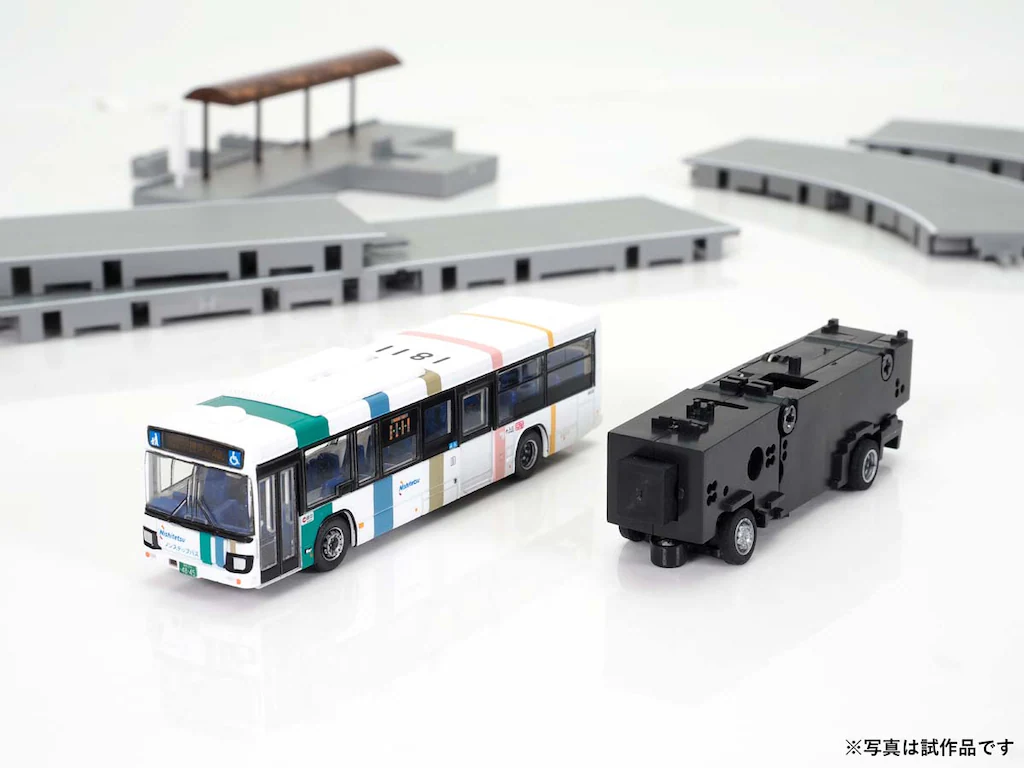 トミーテック (N) ザ・バスコレクション バスコレ走行システム基本セットA5(いすゞ エルガ西日本鉄道仕様)4
