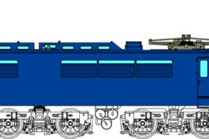 トラムウェイ TW-EF61-01 EF61青15号＋正面警戒色クリーム1号