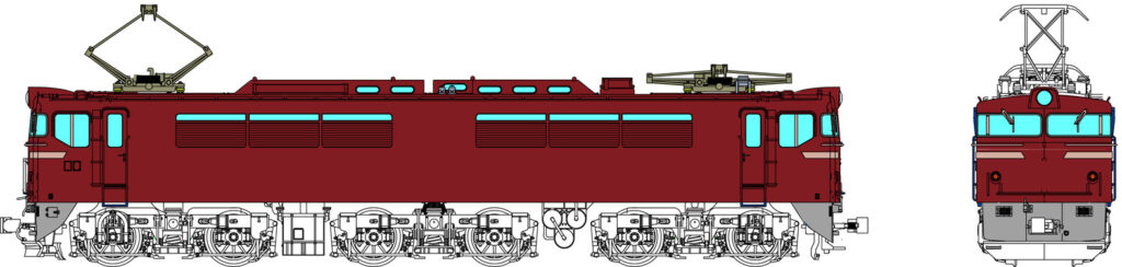 トラムウェイ TW-EF61-02 EF61,ぶどう2号