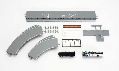 トミーテック (N) ザ・バスコレクション　バスコレ走行システム基本セットA5(いすゞ　エルガ西日本鉄道仕様)４