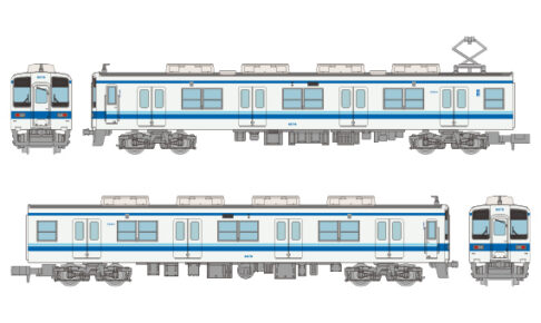 鉄道コレクション 東武鉄道 ありがとう8500型 2両固定編成 2両セット