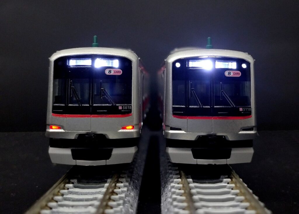 GREENMAX グリーンマックス グリーンマックス (N) 50826 東急電鉄5000系(東横線・5118編成)8両編成セット(動力付き)