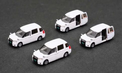 トミーテック (N) ザ・カーコレクション 基本セット選(セレクト) JPNタクシー 白