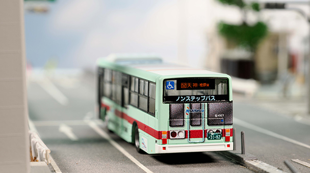 トミーテック (N) ザ・バスコレクション 西日本鉄道 西鉄電車アイスグリーン50周年ラッピングバス