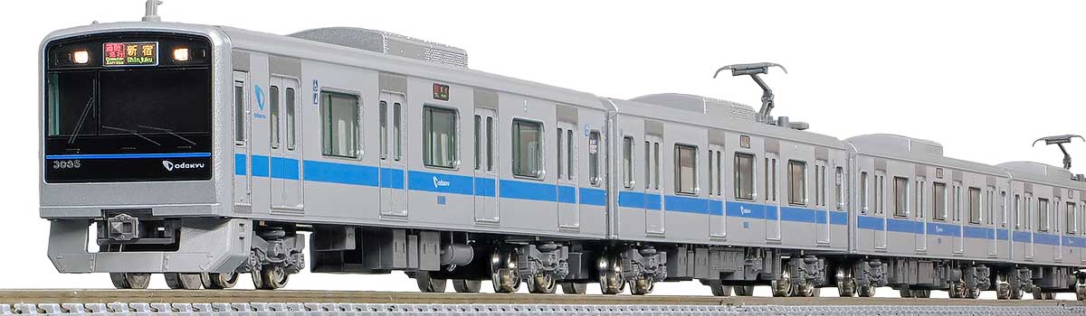 GREENMAX グリーンマックス (N) 32138 小田急3000形（3080番台・インペリアルブルー帯）10両編成セット（動力付き）