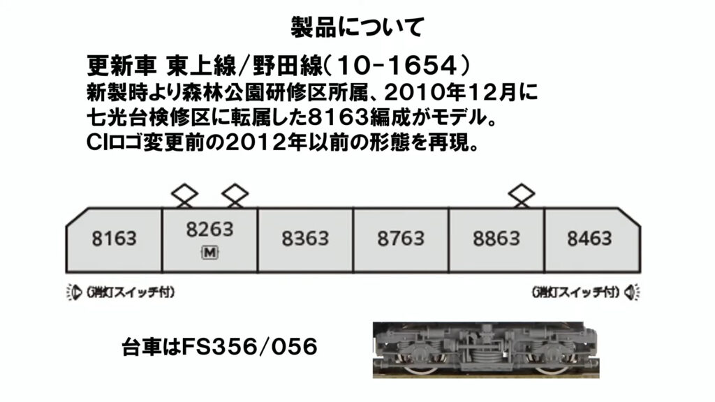 KATO カトー 東武鉄道8000型(更新車) 東上線:野田線 6両セット 【10-1654】
