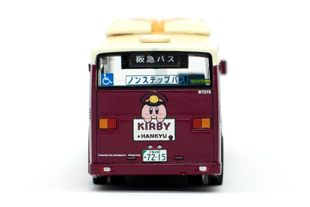 【ザ•バスコレクション80】阪急バス 7215号車（吹田･「星のカービィ×阪急電車」ラッピング）