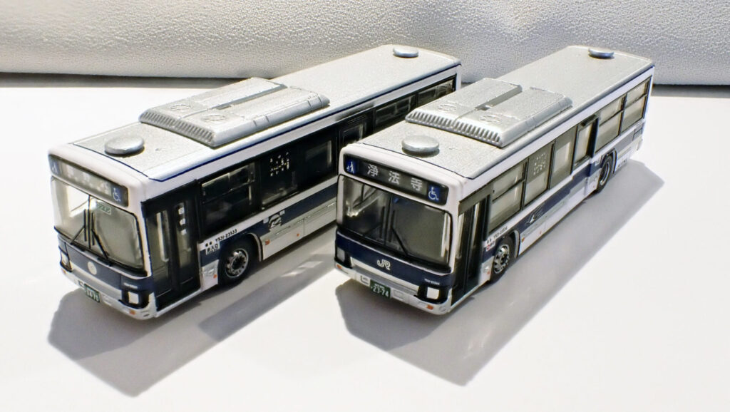 トミーテック (N) ザ・バスコレクション ジェイアールバス東北 国鉄復刻バス・現行塗装車2台セット