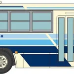 トミーテック (N) ザ・バスコレクション 岡山電気軌道 さよなら西工58MC