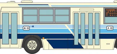 トミーテック (N) ザ・バスコレクション 岡山電気軌道 さよなら西工58MC
