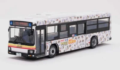 【ザ•バスコレクション80】全国バスコレクション80 十王自動車 ペヤングソースやきそば50周年記念ラッピングバス 発売