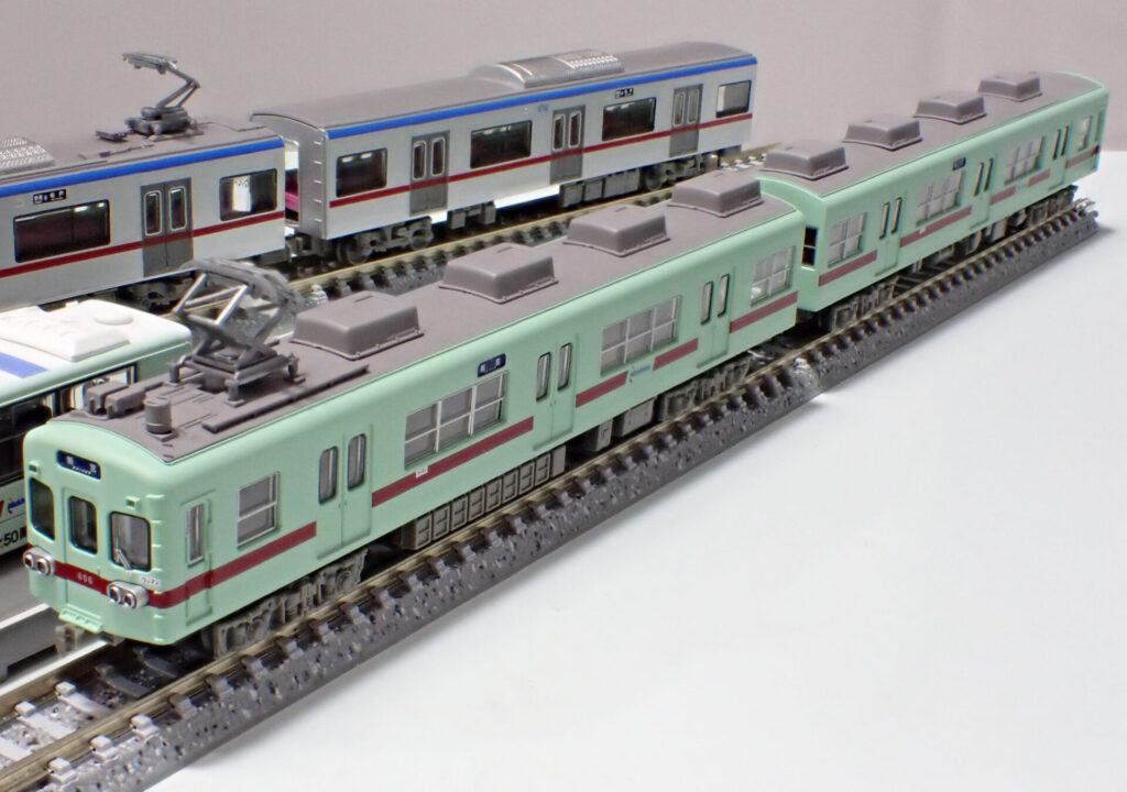 トミーテック (N) 鉄道コレクション 西日本鉄道600形 アイスグリーン復刻塗装 2両セット