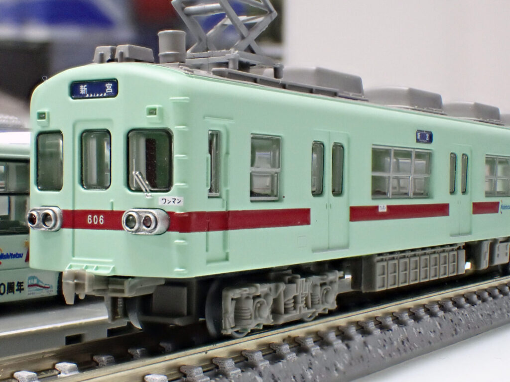 トミーテック (N) 鉄道コレクション 西日本鉄道600形 アイスグリーン復刻塗装 2両セット