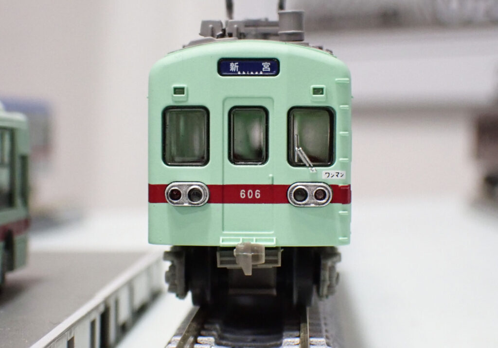 トミーテック (N) 鉄道コレクション 西日本鉄道600形 アイスグリーン復刻塗装 2両セット
