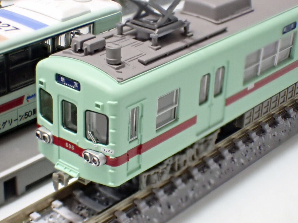トミーテック (N) 鉄道コレクション 西日本鉄道600形 アイスグリーン復刻塗装 2両セット