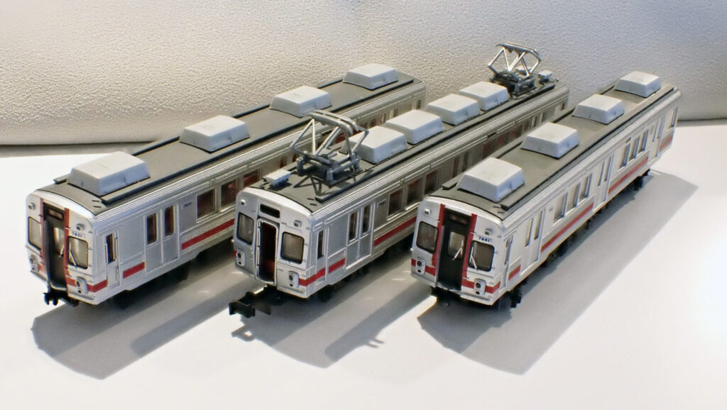 トミーテック (N) 鉄道コレクション 東急電鉄7600系(7601編成) 3両セット