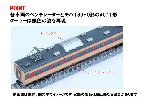 TOMIX トミックス 97641 国鉄 183-0系特急電車増結セット