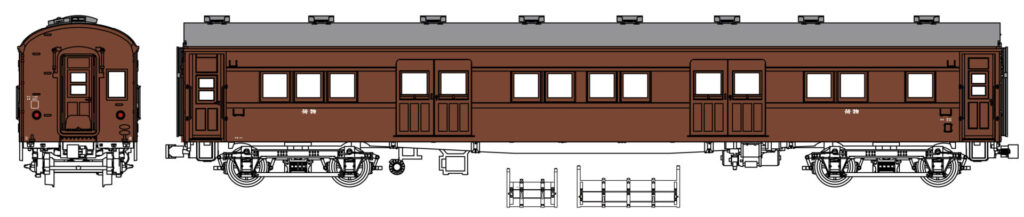 トラムウェイ TW61-18B マニ61-200代（魚腹台枠）