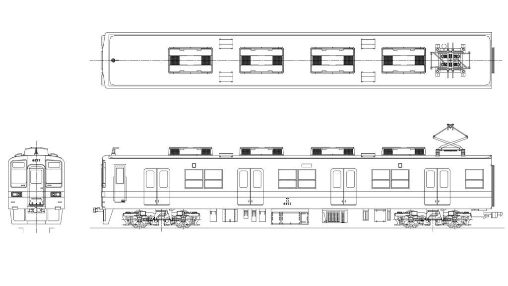 カツミ 東武8000系 後期更新車タイプキット