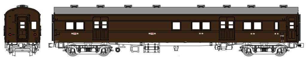 トラムウェイ TW61-14A スユニ60（魚腹台枠・1～20）ぶどう1号