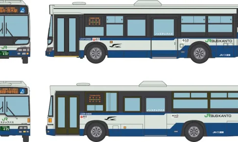 トミーテック (N) ザ・バスコレクション ジェイアールバス関東 さよなら水都西線2台セット