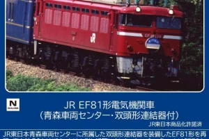 TOMIX トミックス (N) 7120 JR EF81形電気機関車（青森車両センター・双頭形連結器付）