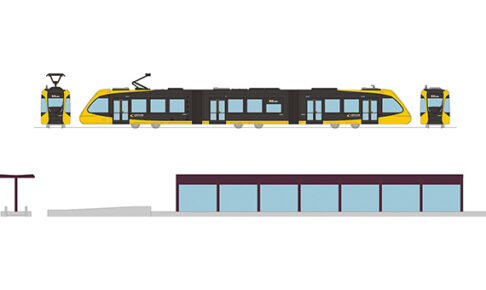鉄道コレクション 宇都宮ライトレールHU300形HU302 LIGHTLINE