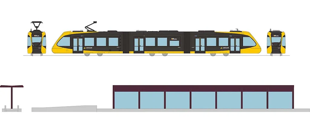 トミーテック (N) 鉄道コレクション 宇都宮ライトレールHU300形 HU302 LIGHTLINE