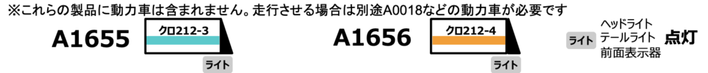 MICROACE マイクロエース (N) A1655 クロ212-3　ブルーグリーン帯