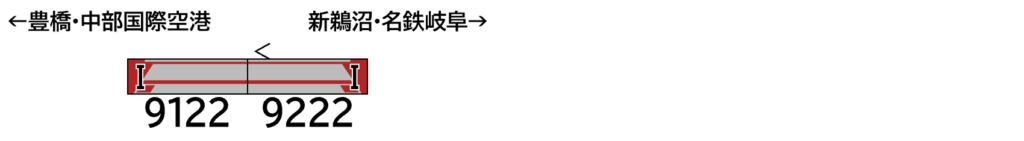 GREENMAX グリーンマックス 32164名鉄9100系（5次車）増結2両編成セット（動力無し）