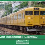 GREENMAX グリーンマックス (N) 50849 JR113系2000番台（40N体質改善車・B16編成・中国地域色）基本4両編成セット（動力付き）