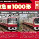 【ポポンデッタ】京急 新1000形(アルミ車,1890番台ステンレス車)製品化