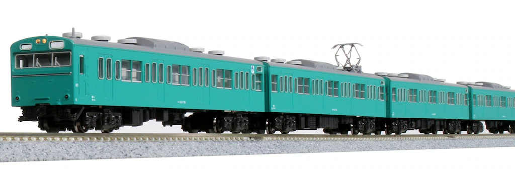 KATO カトー 【再生産】(N) 10-1743E 103系＜エメラルドグリーン＞4両セット