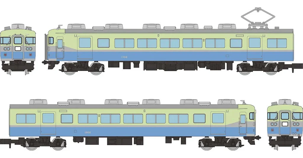 トミーテック (N) 鉄道コレクション 伊豆急行1000系（1102編成） 2両セット